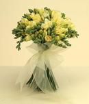 Hand-tied Yellow Freesia
