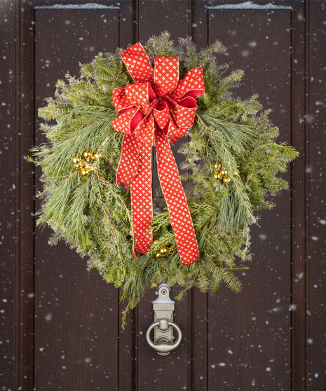 Mixed Evergreen Wreath - Fresh Wreath