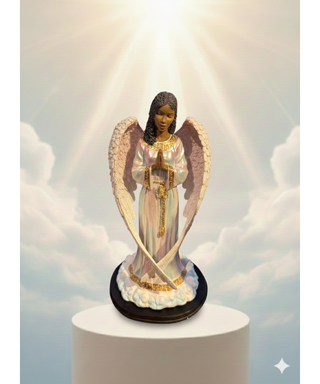 Embracing Wings Angel Figurine